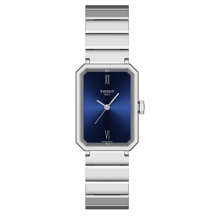 SRV Steel and Blue 30MM Watch