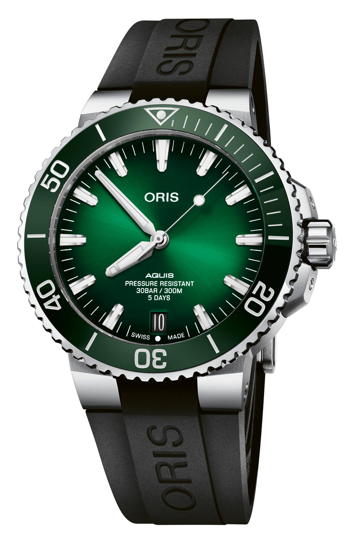 Aquis Date Green/Black 43.5MM Watch