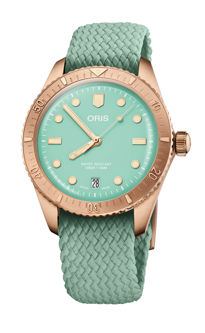 Divers 65 Bronze Mint Green 38MM Watch