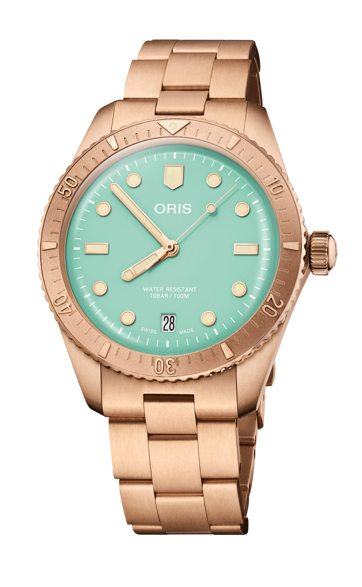 Divers Sixty-Five Cotton Candy Mint Green 38MM Watch