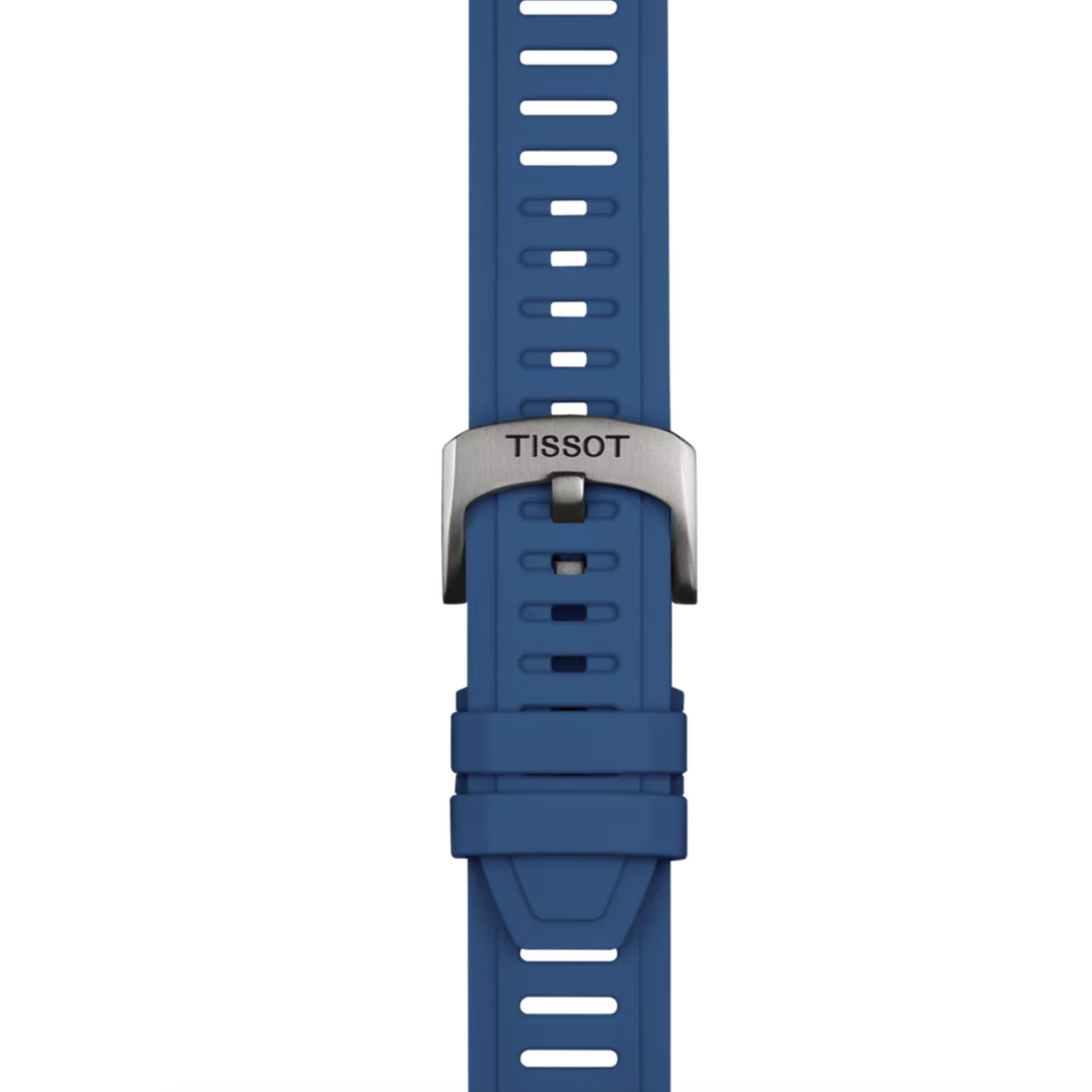 T-Touch Connect Sport Titanium Blue Ceramic Bezel 44MM Watch