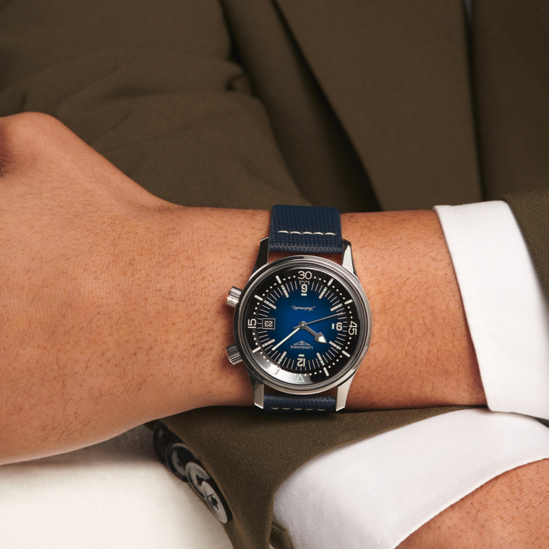 Heritage Legend Diver Blue 42MM Watch