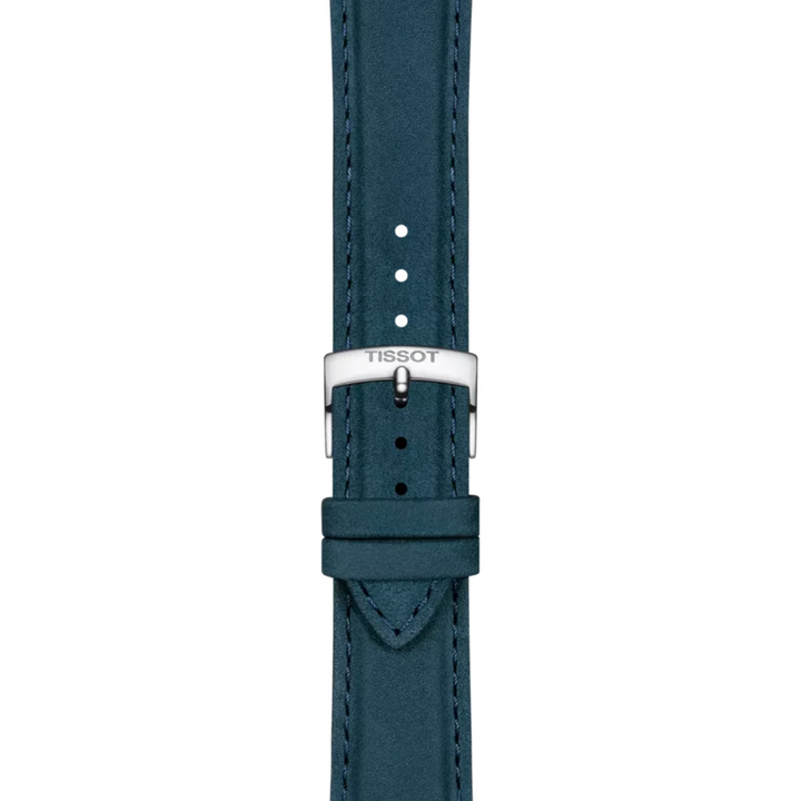 Blue Leather Strap