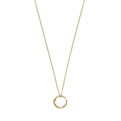 YBB46199400100U|GUCCI |OUROBOROS |18K Yellow Gold Necklace with Snake Charm