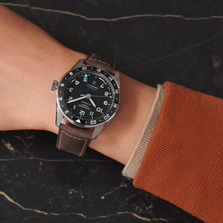 Spirit Zulu Time Black Dial 42MM Watch