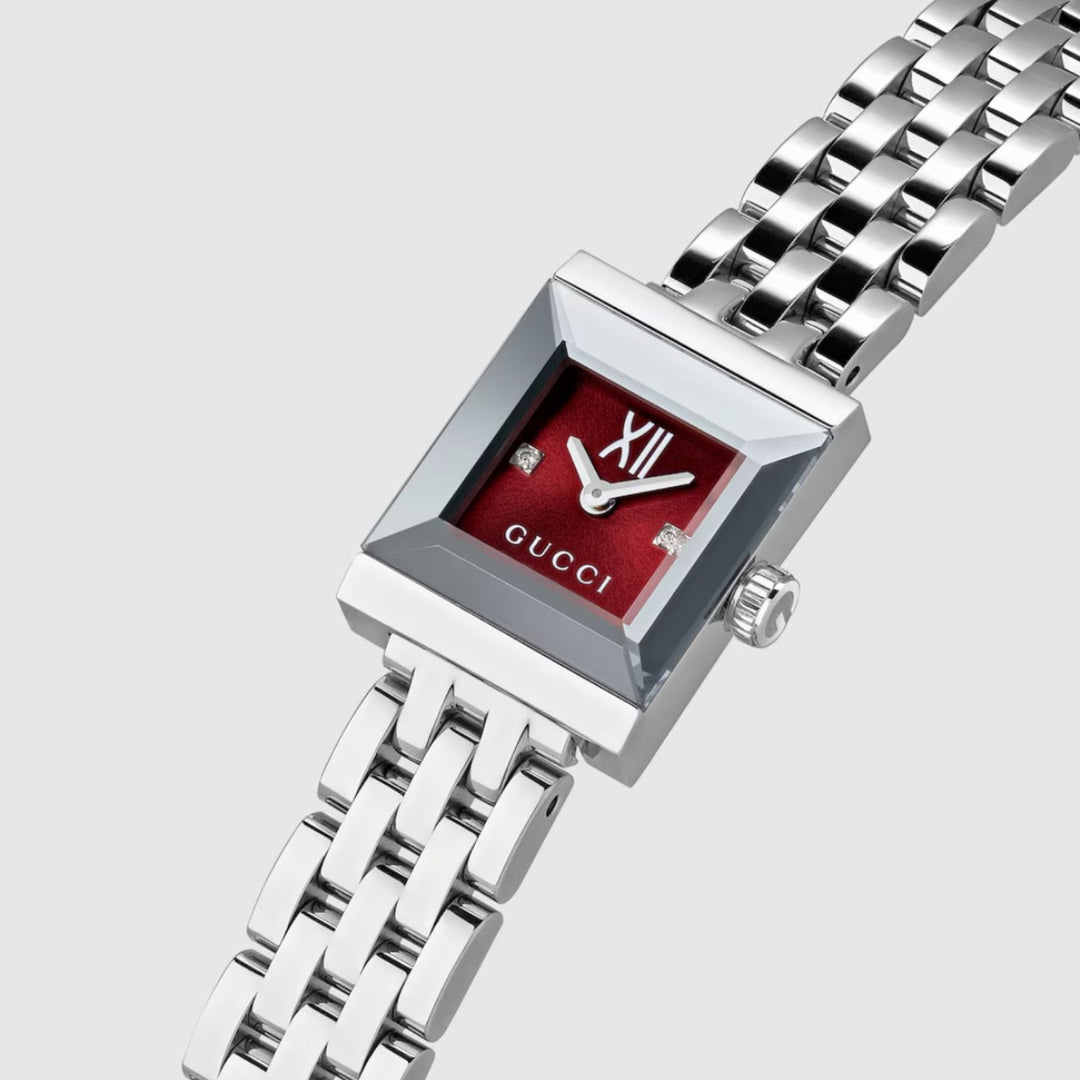 G-Frame Burgundy 14x18MM Watch