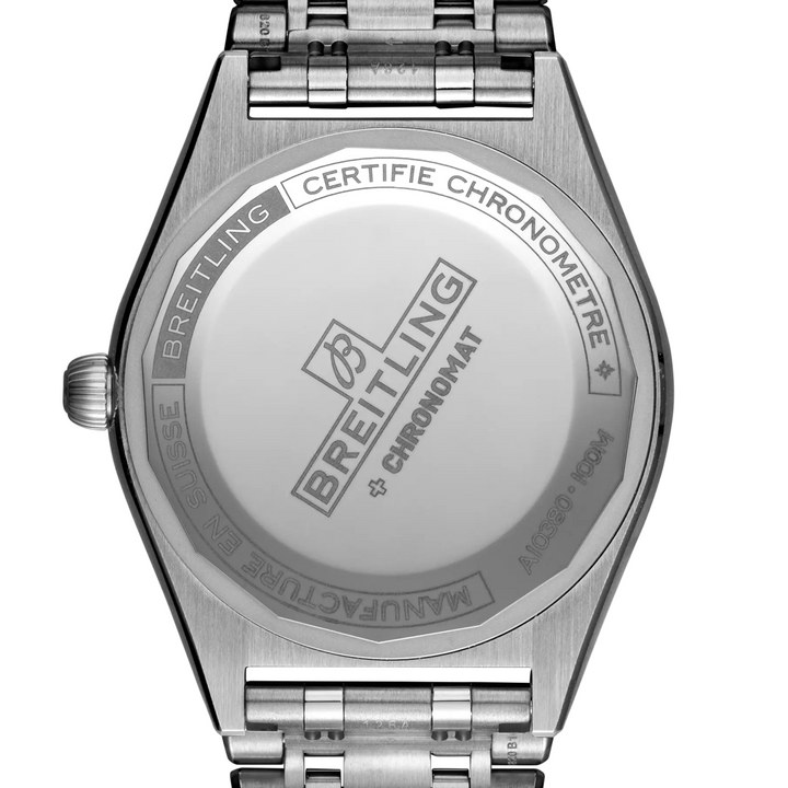 Chronomat White Index Dial 36MM Watch
