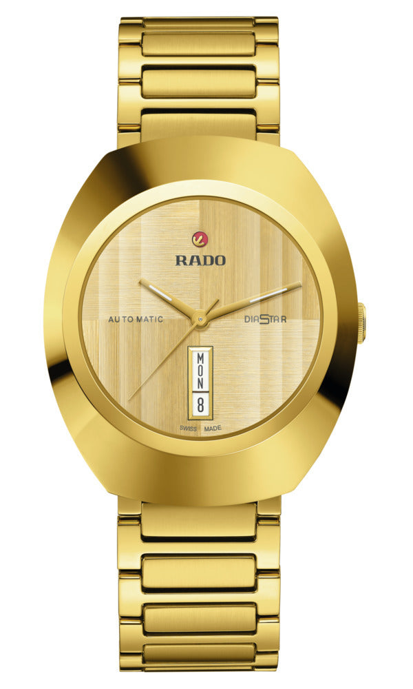 DiaStar Original SS Yellow, Champagne Dial 38MM Watch