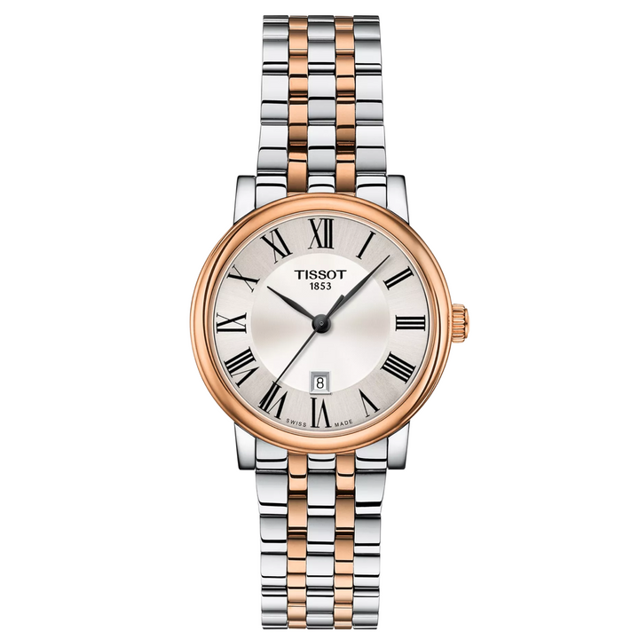 Carson Lady Steel and Rose PVD 30MM Watch