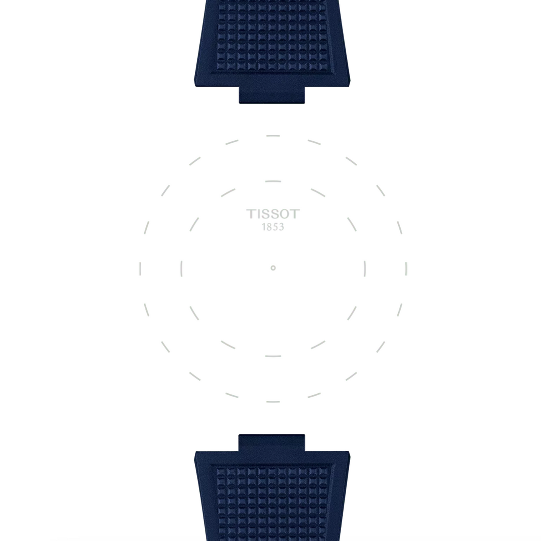 PRX 40MM - Blue Rubber Strap