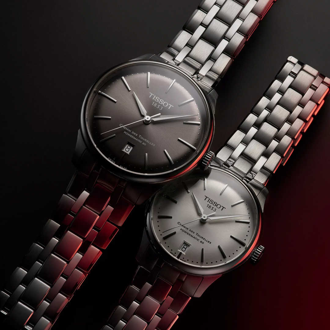 Chemin Des Tourelles Grey Dial 39MM Watch