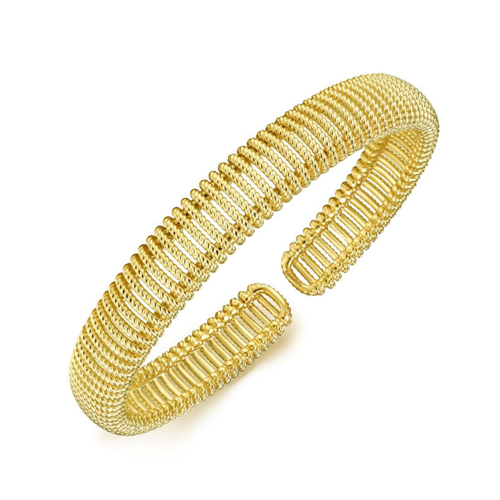 Open Pattern Cuff Bracelet