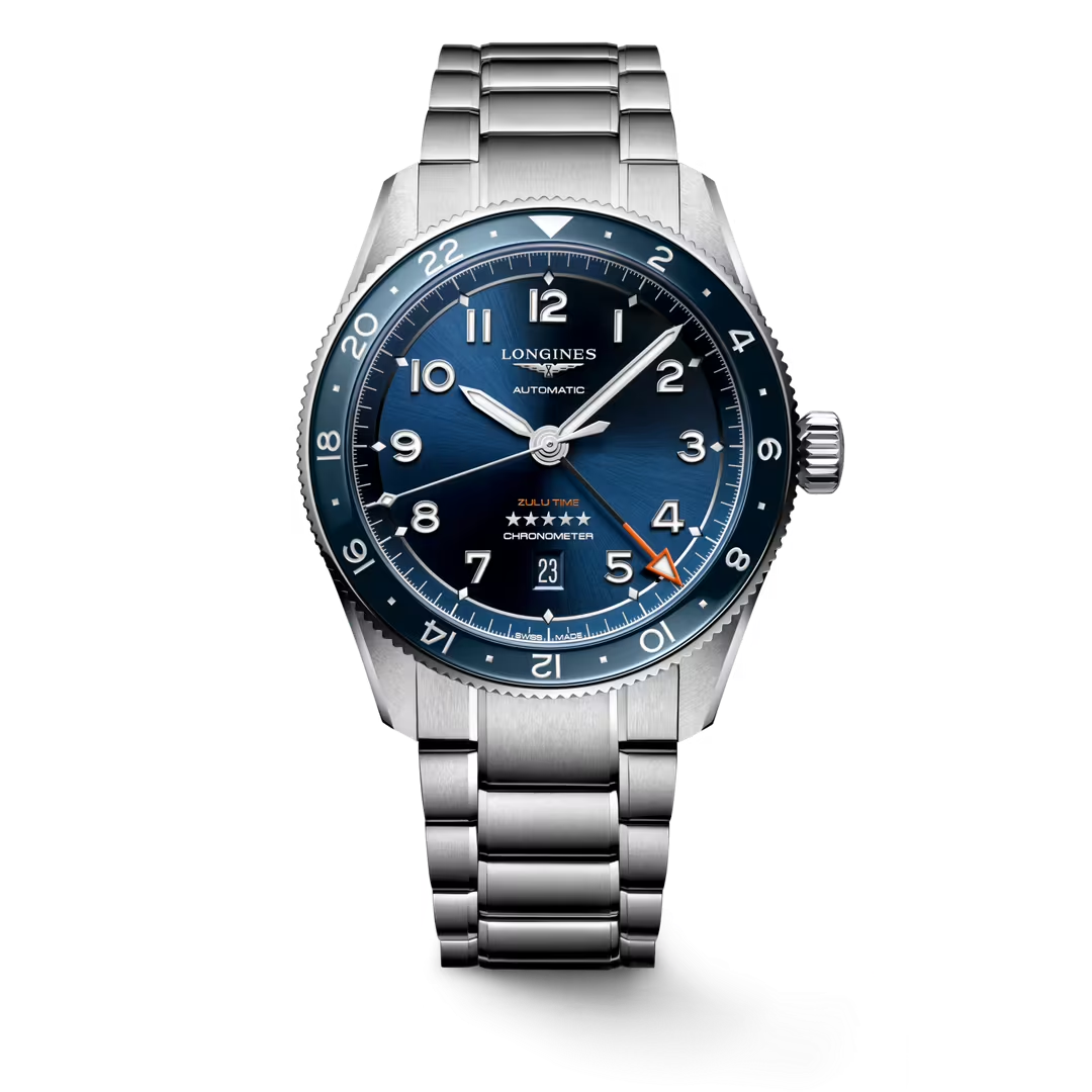 L38124936 | Longines | SPZULU 42MM SS BR BLU CMC BLU AUTO