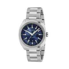 YA142303|GUCCI |GG2570 |LG Blue Dial, Steel Case and Bracelet