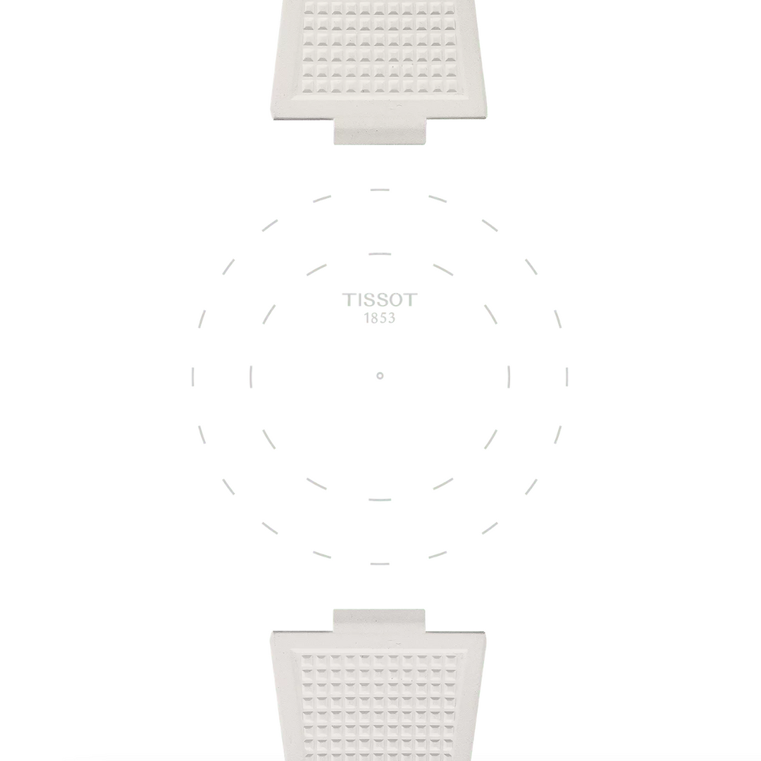 PRX 40MM - White Rubber Strap