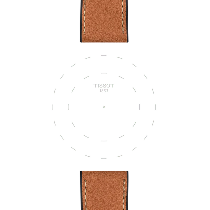 Light Brown Leather Strap Lugs 23MM