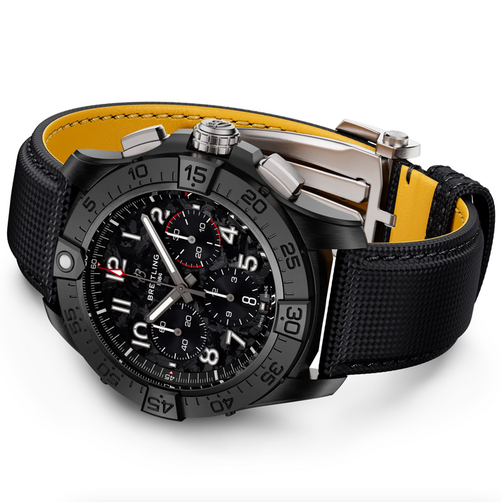 Avenger B01 Chronograph Black Ceramic Night Mission 44MM Watch