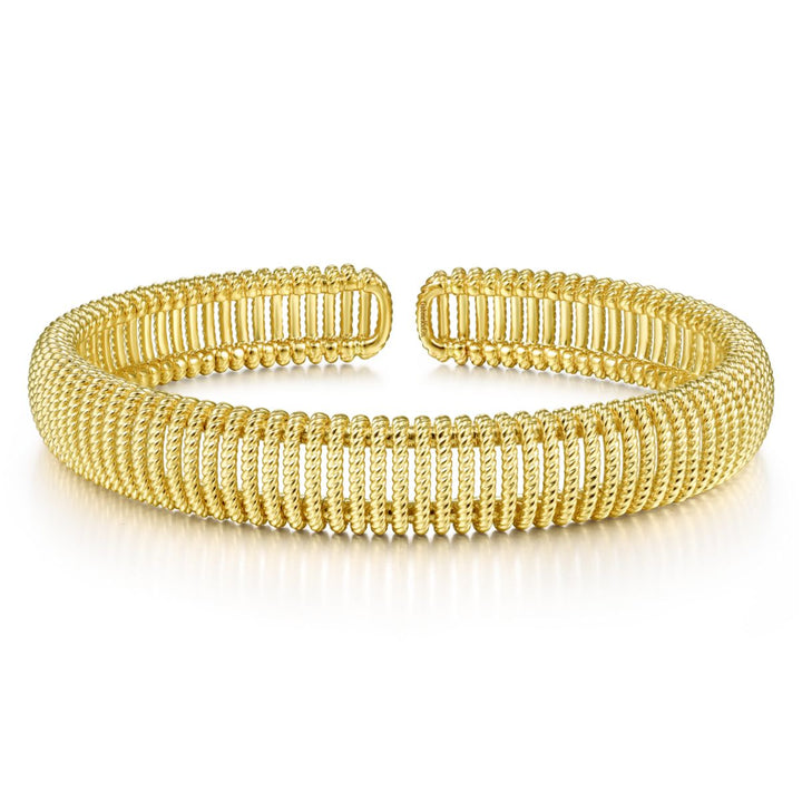 Open Pattern Cuff Bracelet