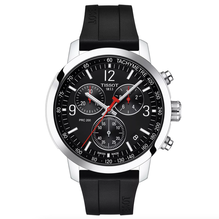 PRC 200 Black Chronograph 43MM Watch