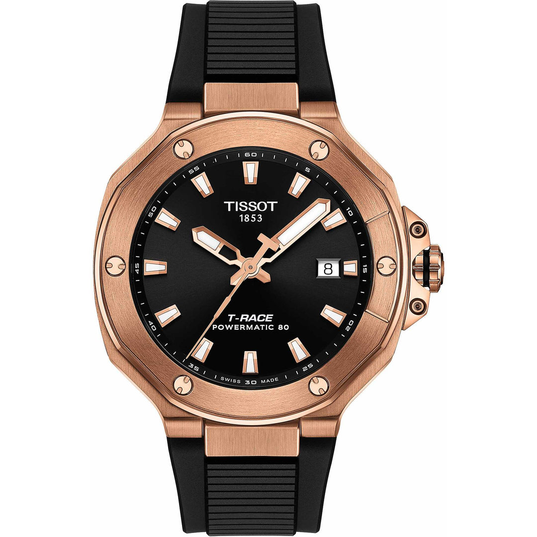T-Race Powermatic Rose/Black 41MM Watch
