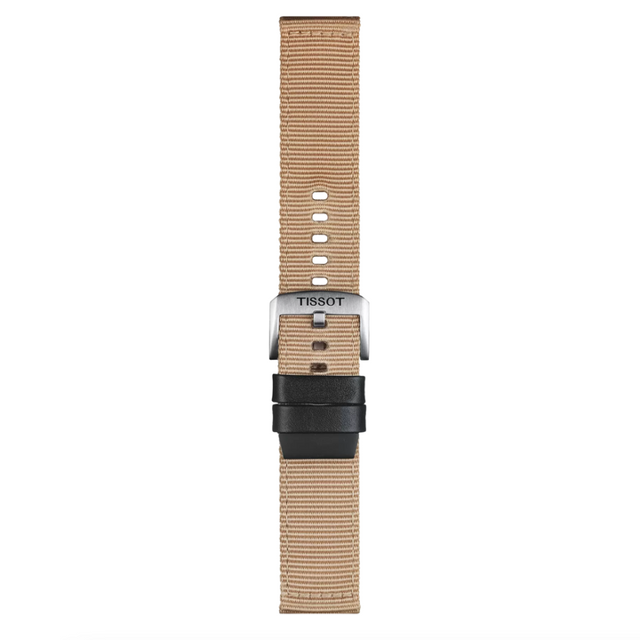 Beige Fabric Strap Lugs 22MM