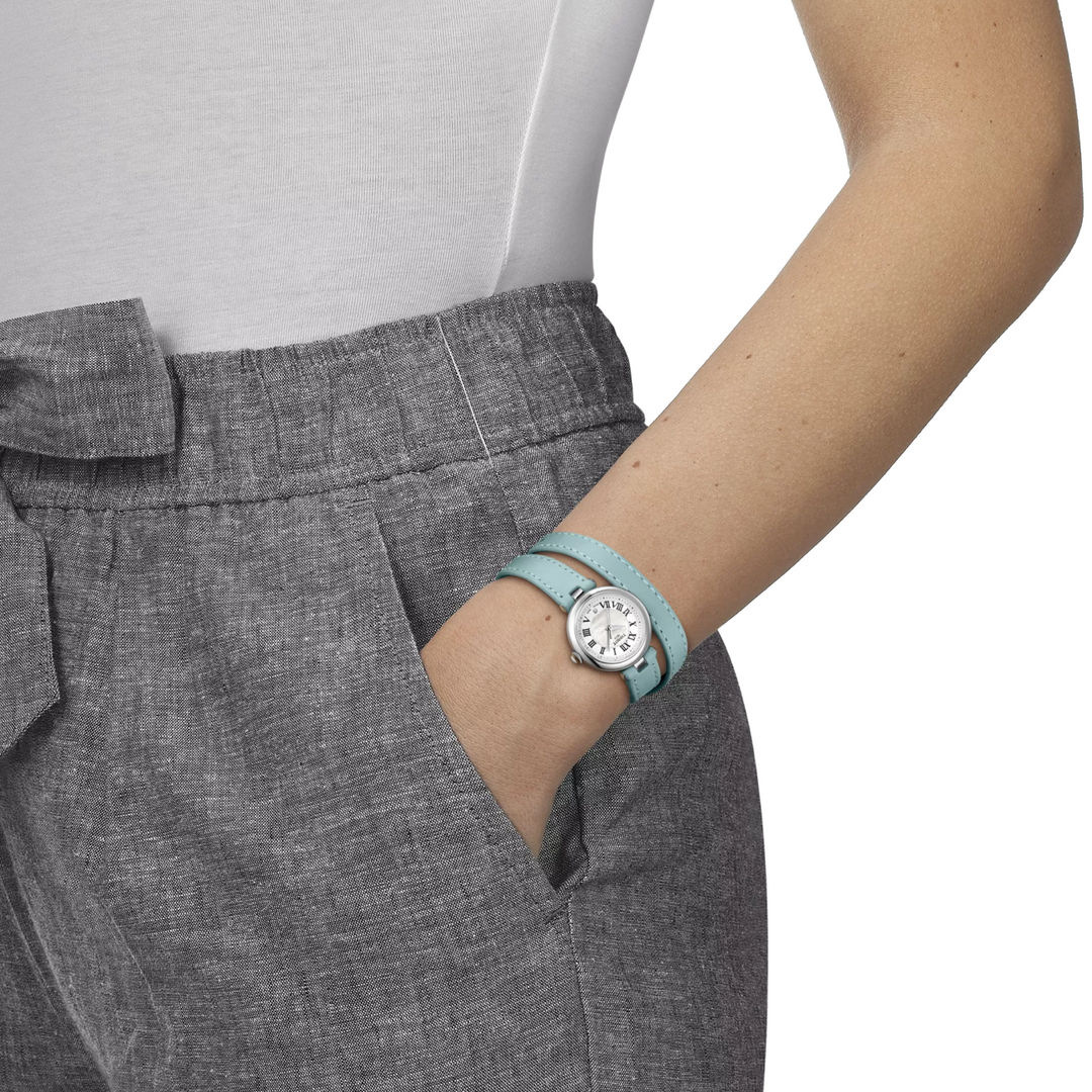 Bellissima Small Lady XS Light Blue Double Strap 26MM Watch