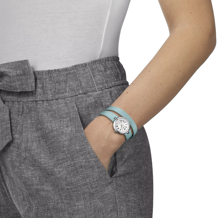 Bellissima Small Lady XS Light Blue Double Strap 26MM Watch