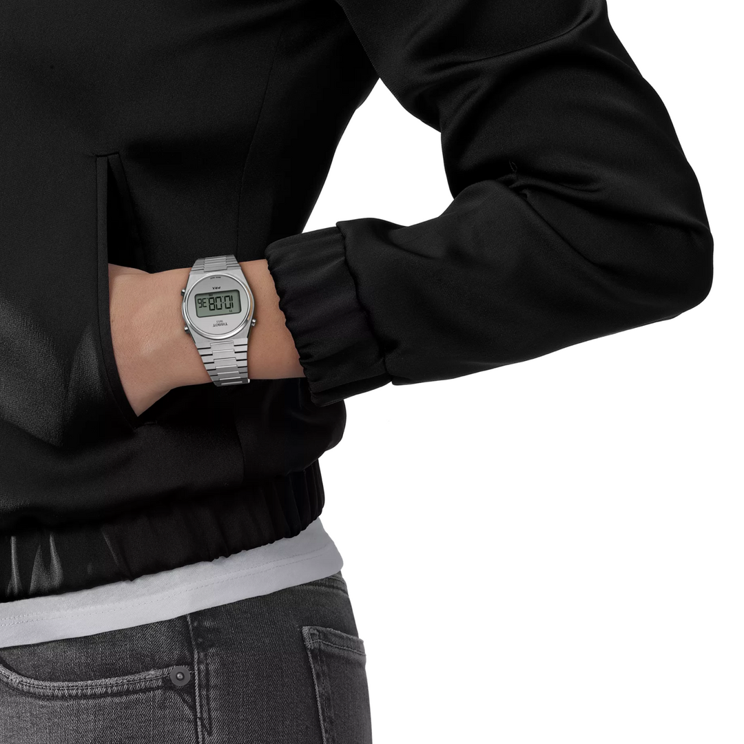 PRX Digital Silver 35MM Watch