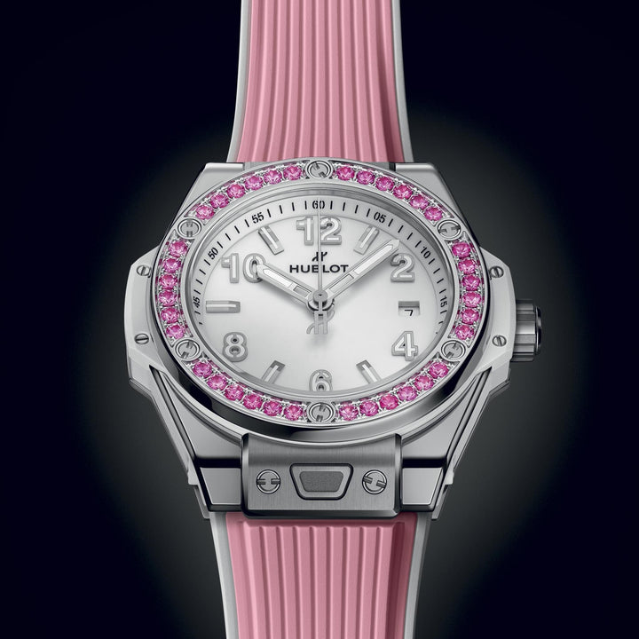Joyful Big Bang One Click Pink 33MM Watch