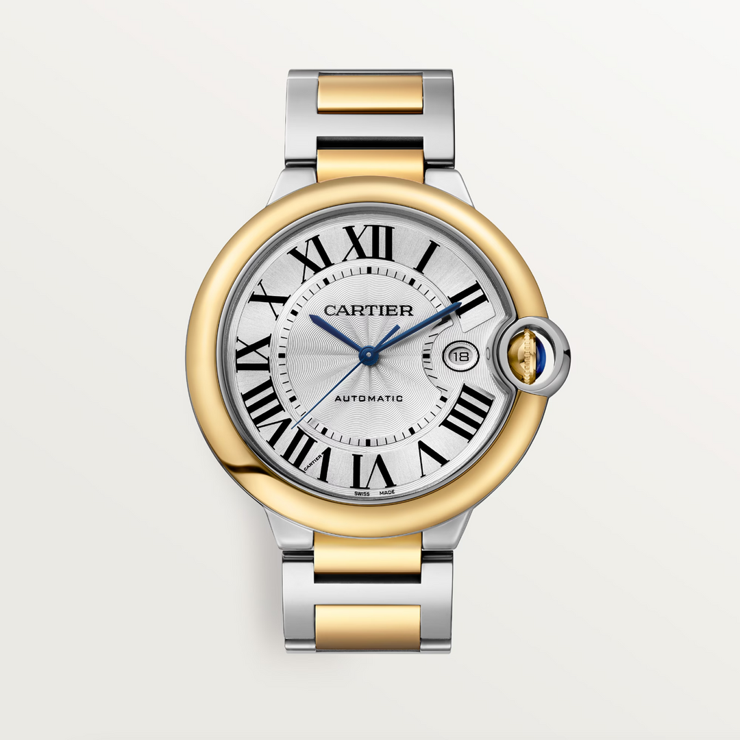 Ballon Bleu Steel and Yellow Gold 42mm