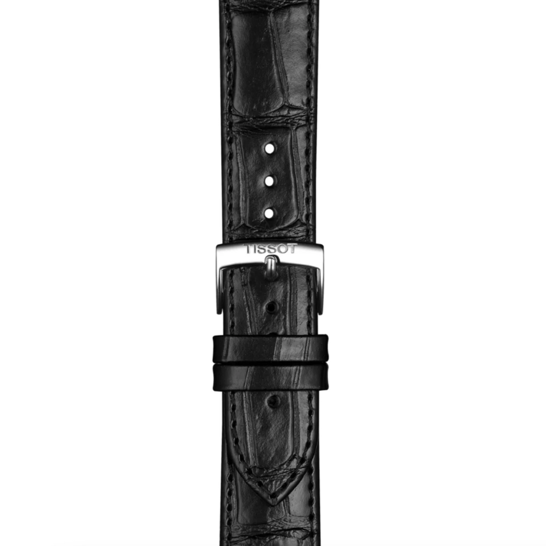 Black Leather Strap Lugs 20MM