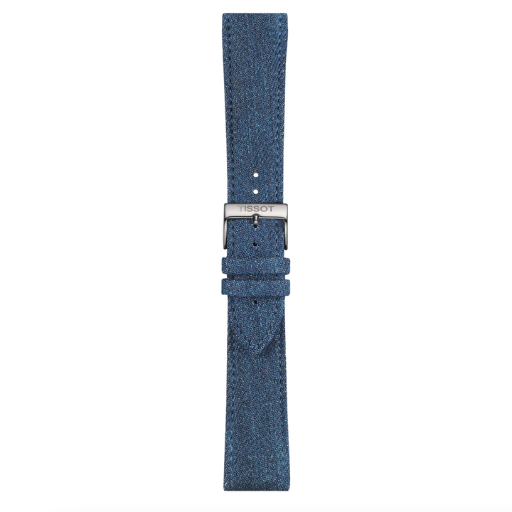 Jean Blue Textile Strap Lugs 22MM