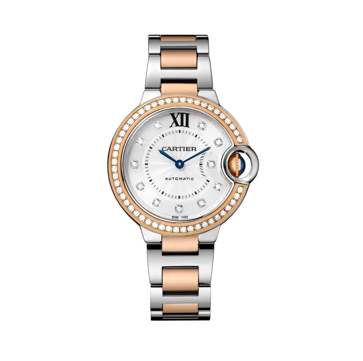 Ballon Bleu Steel and Rose Gold 36MM
