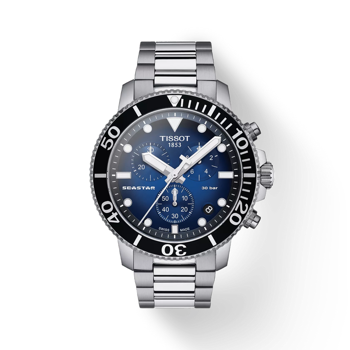 SEASTAR 1000 Chronograph 45.5MM Deep Blue Dial Watch