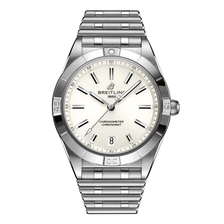 Chronomat White Index Dial 36MM Watch
