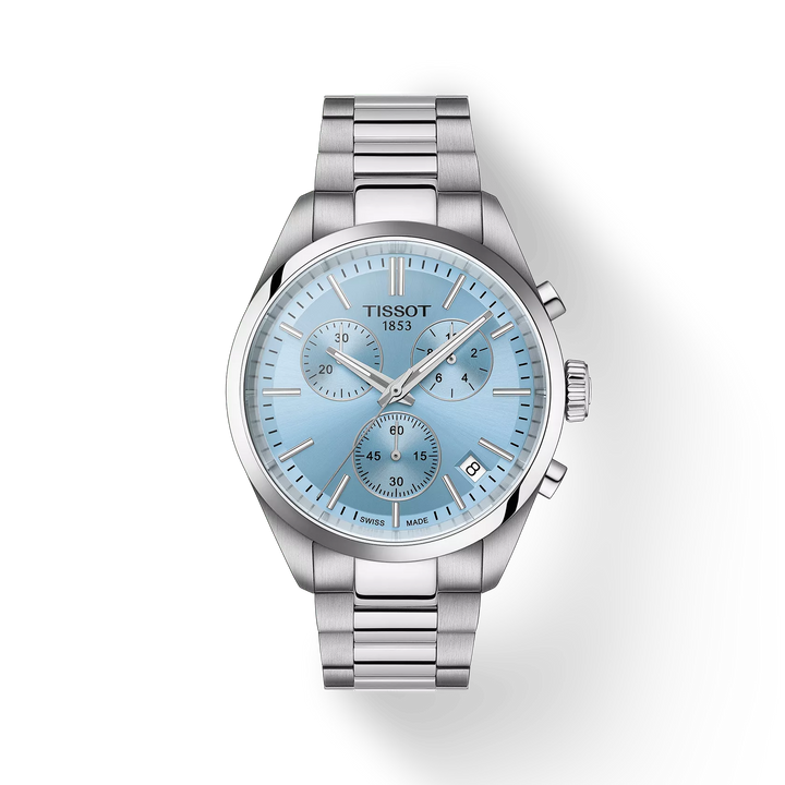 PR 100 Chronograph 40MM Light Blue Watch