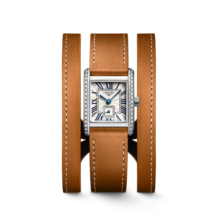 Mini Dolcevita Diamonds Tan 29MM Watch