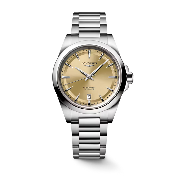 Conquest Champagne 38MM Watch