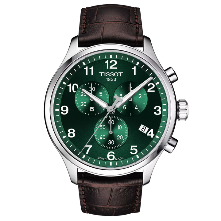 Chrono XL Green Arabic Dial 45MM Watch