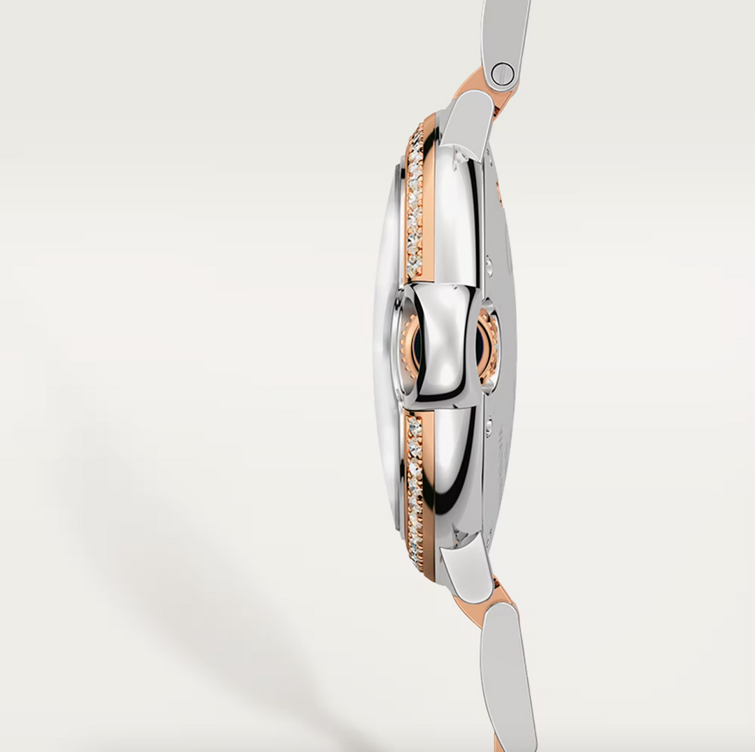 Ballon Bleu Steel and Rose Gold 36MM