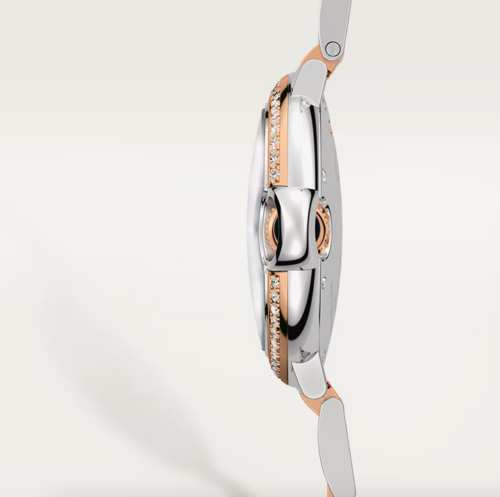 Ballon Bleu Steel and Rose Gold 36MM