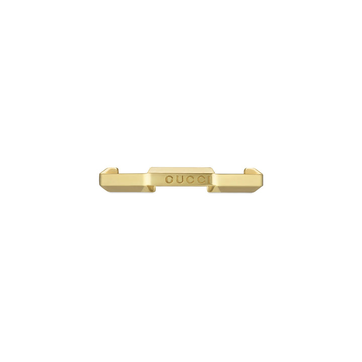 Link To Love Mirror Finish Gold Ring