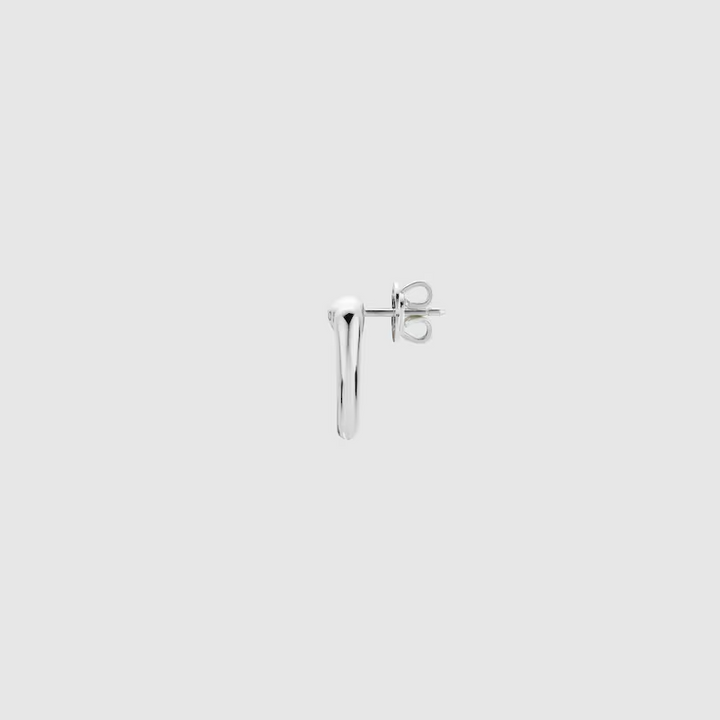 Heart Earrings Silver