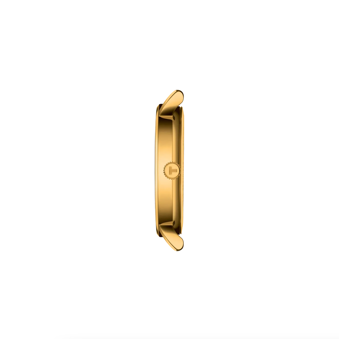 Everytime Yellow PVD with Champage Dial 34MM Watch