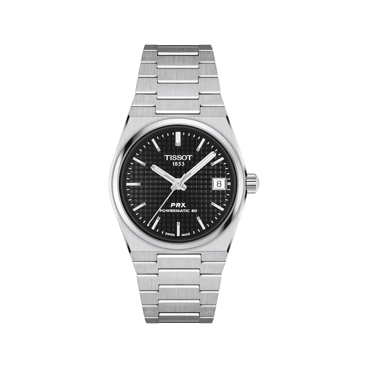 PRX Powermatic 80 Black Waffle Dial 35MM Watch
