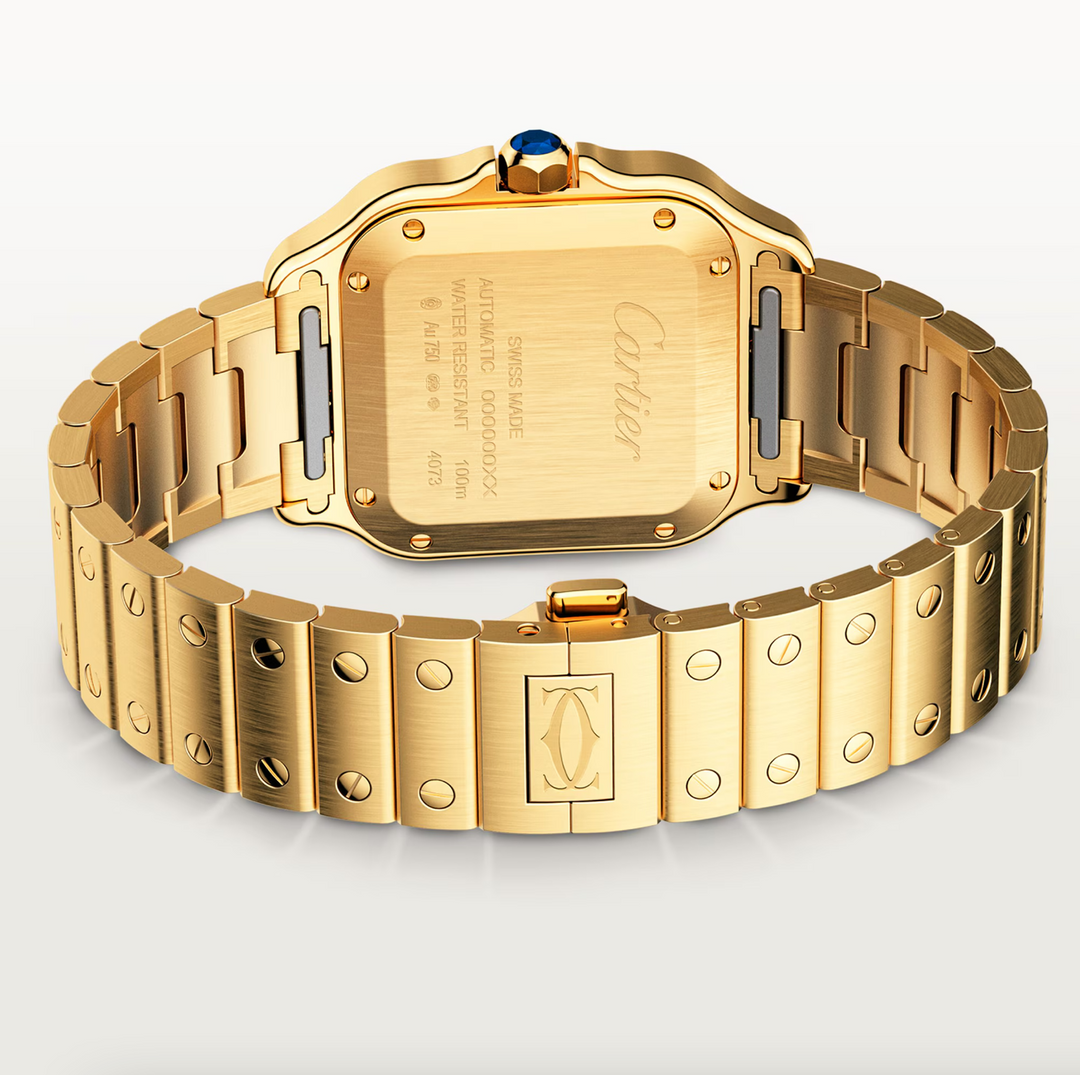 Santos Yellow Gold Medium Model