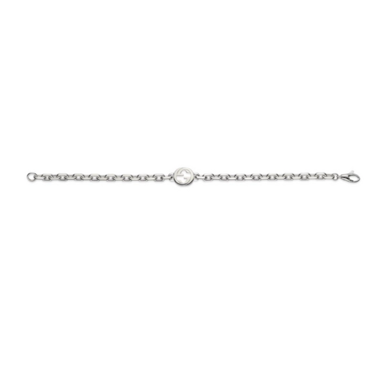 Interlocking G Silver Bracelet