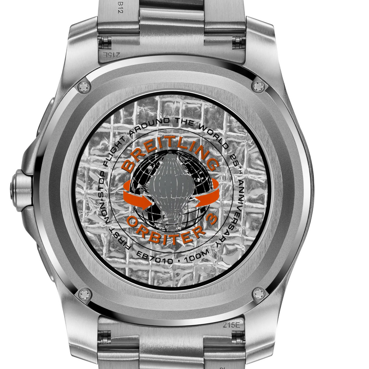 Aeropspace B70 Orbiter Titanium Orange Dial 43MM Watch