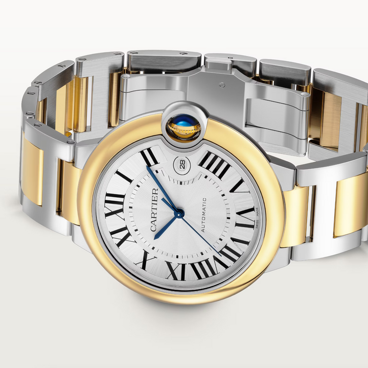 Ballon Bleu Steel and Yellow Gold 42mm
