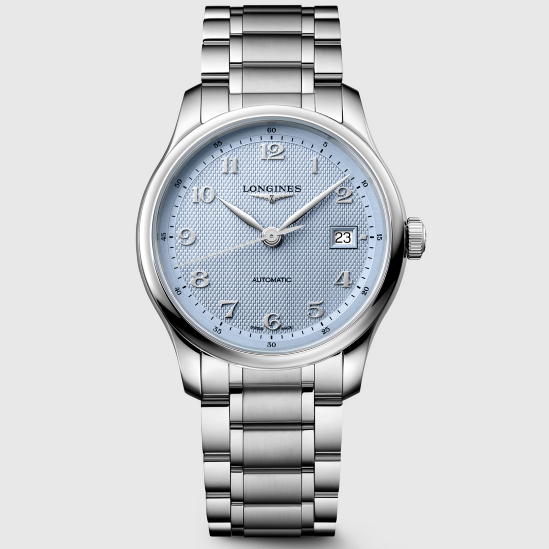 Master Collection Light Blue Dial 39MM Watch
